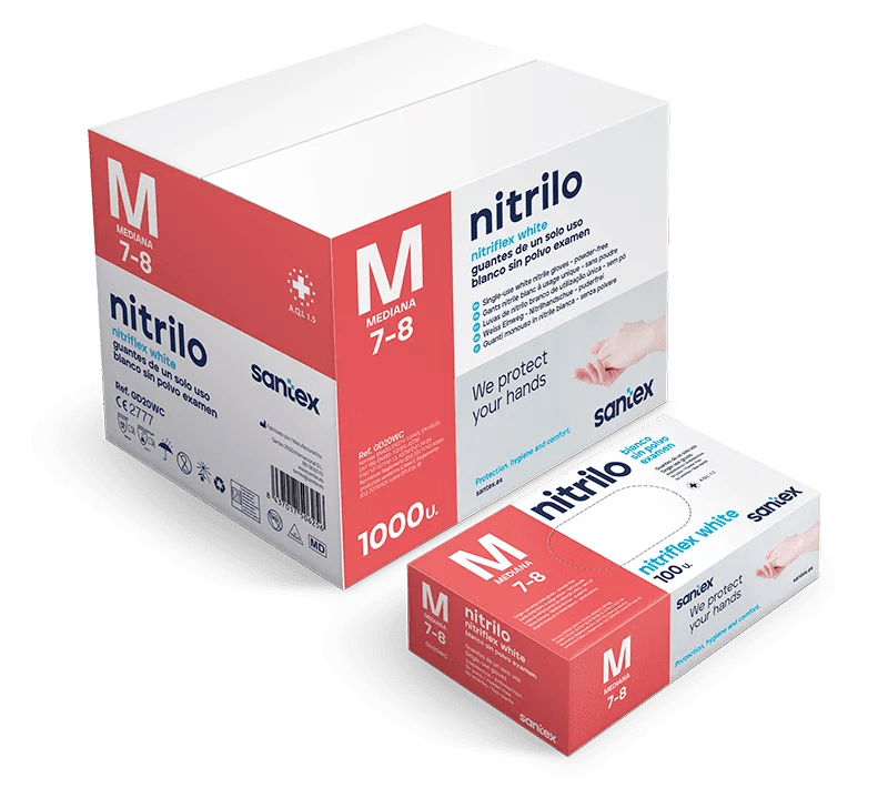 guantes de nitrilo